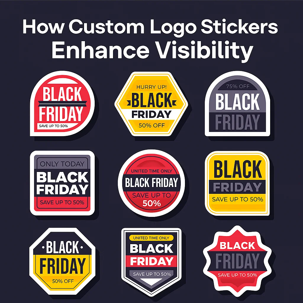 Custom Logo Stickers