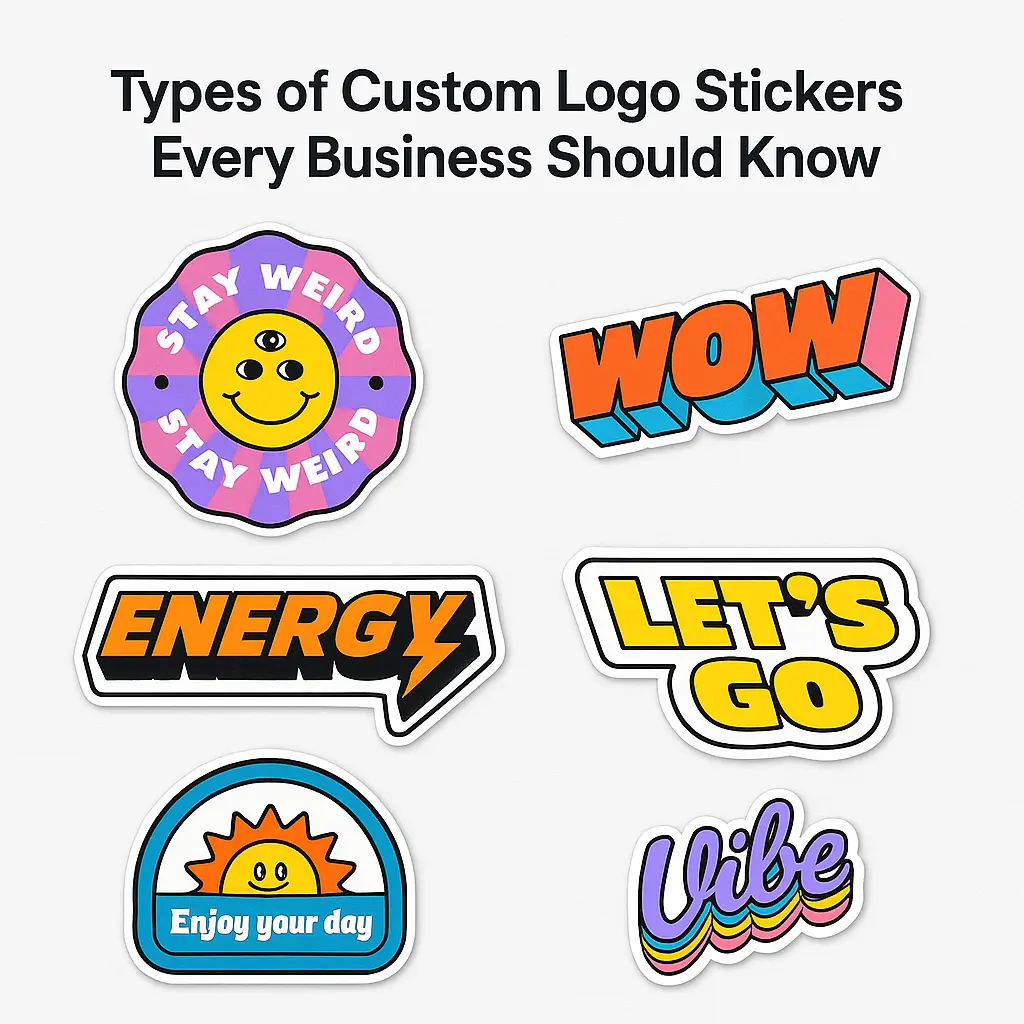 Custom Logo Stickers