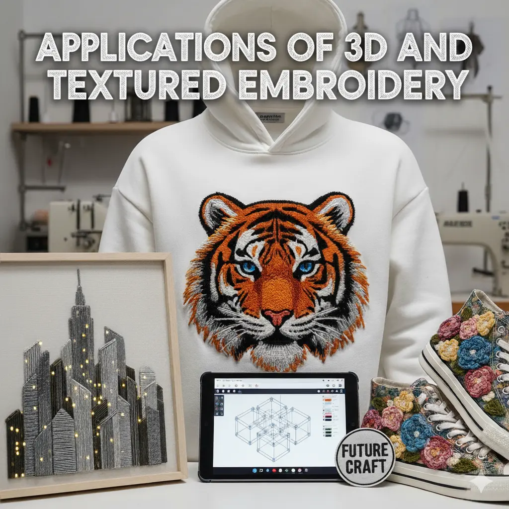 3D Embroidery Digitizing